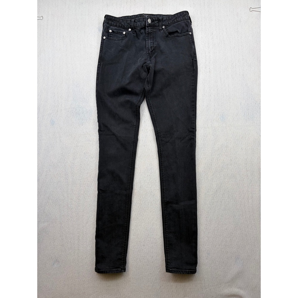 PacSun Mens Stacked Skinny Active Stretch Jeans Black 32x34 Denim Pants